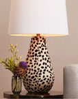 Made Goods Gwenora Dalmatian Print Table Lamp