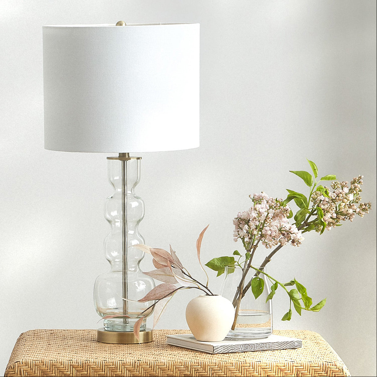 Made Goods Henrik Hand-Blown Glass Table Lamp