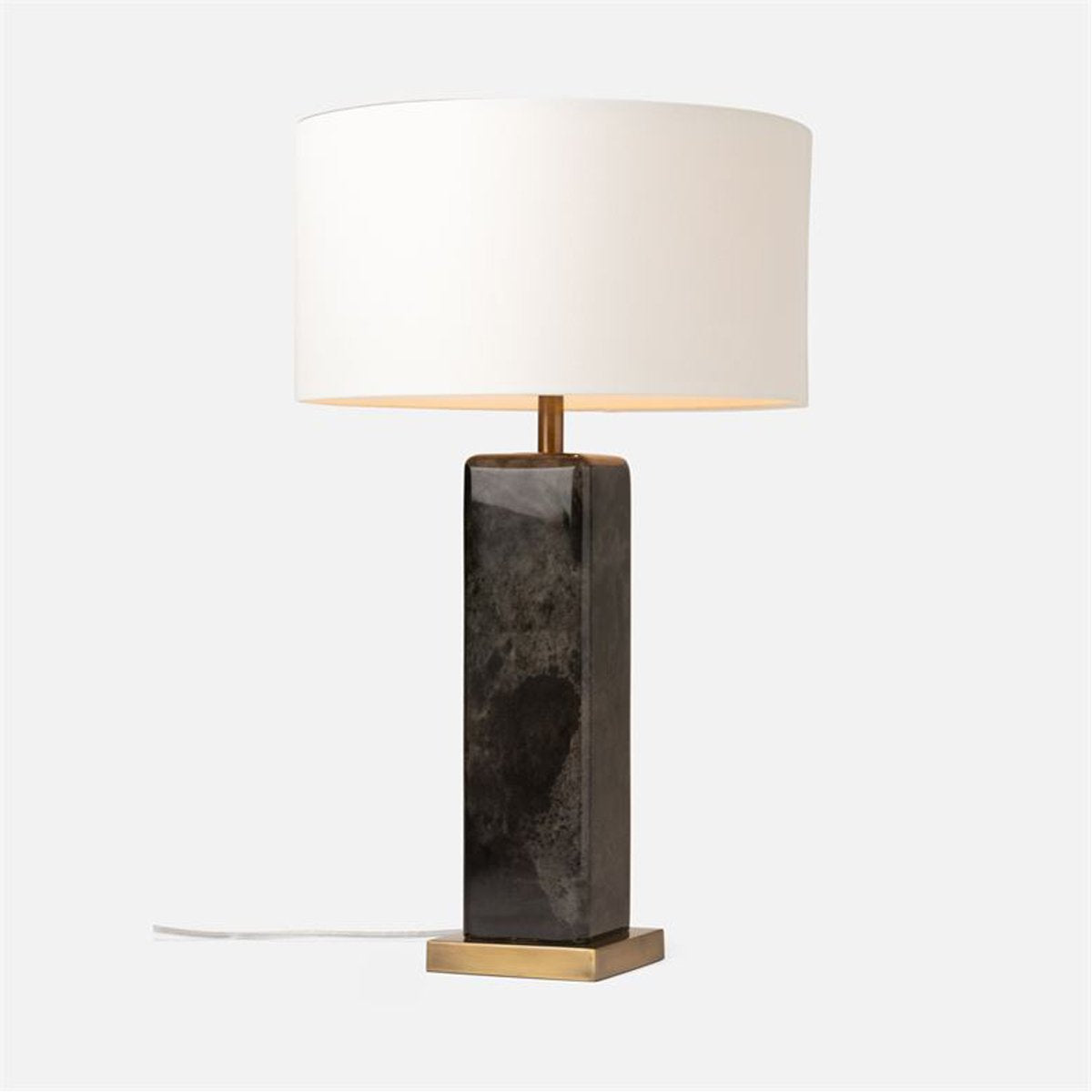 Made Goods Ripley Vellum Leather Table Lamp