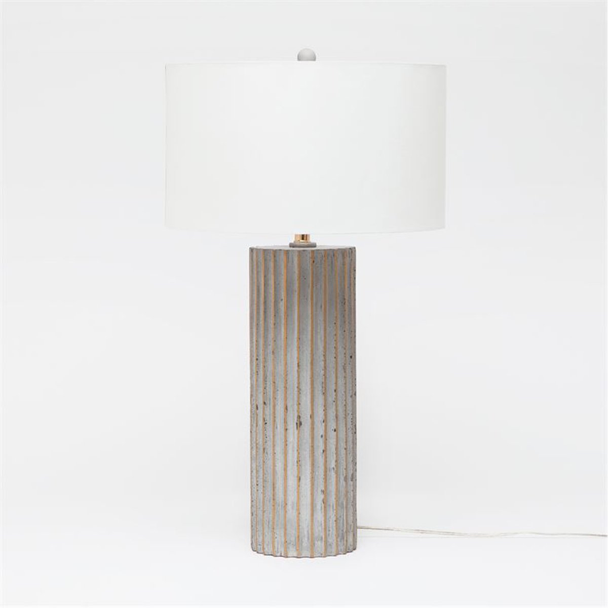 Made Goods Vidar Concrete Column Table Lamp