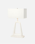 Made Goods Weldon Table Lamp in White Stone