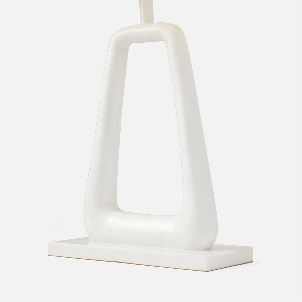 Made Goods Weldon Table Lamp in White Stone