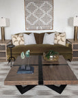 Woodbridge Furniture Quarter Cocktail Table