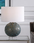 Uttermost Agate Slice Charcoal Table Lamp