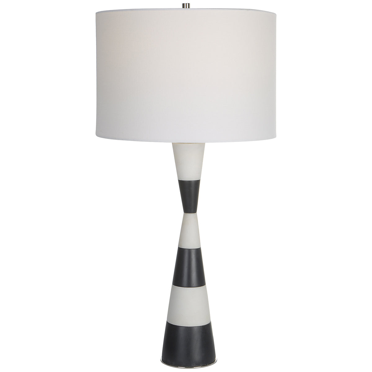Uttermost Bandeau Banded Stone Table Lamp