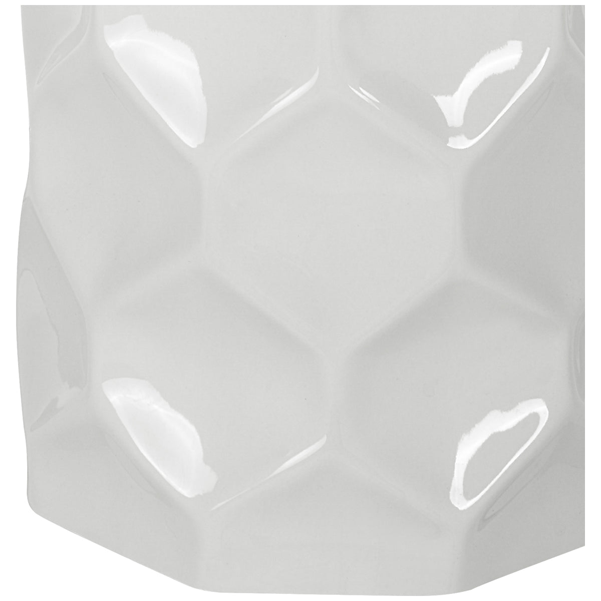Uttermost Honeycomb White Table Lamp