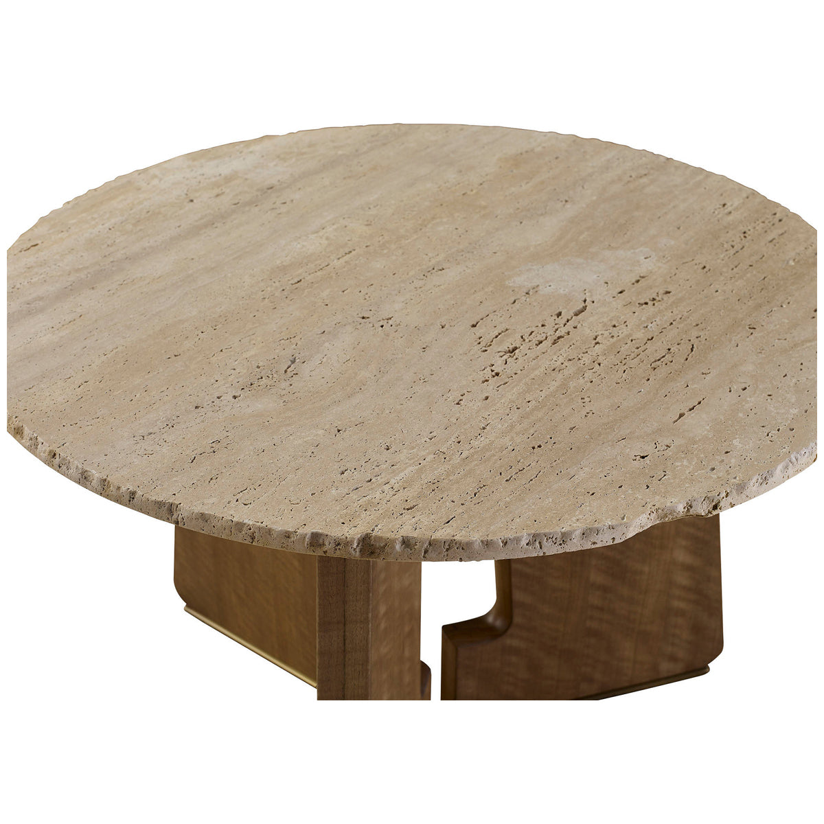 Baker Furniture Calistoga End Table with Almond Top MCA1057