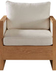 Baker Furniture Tresser Lounge Chair in Bianca MCA140