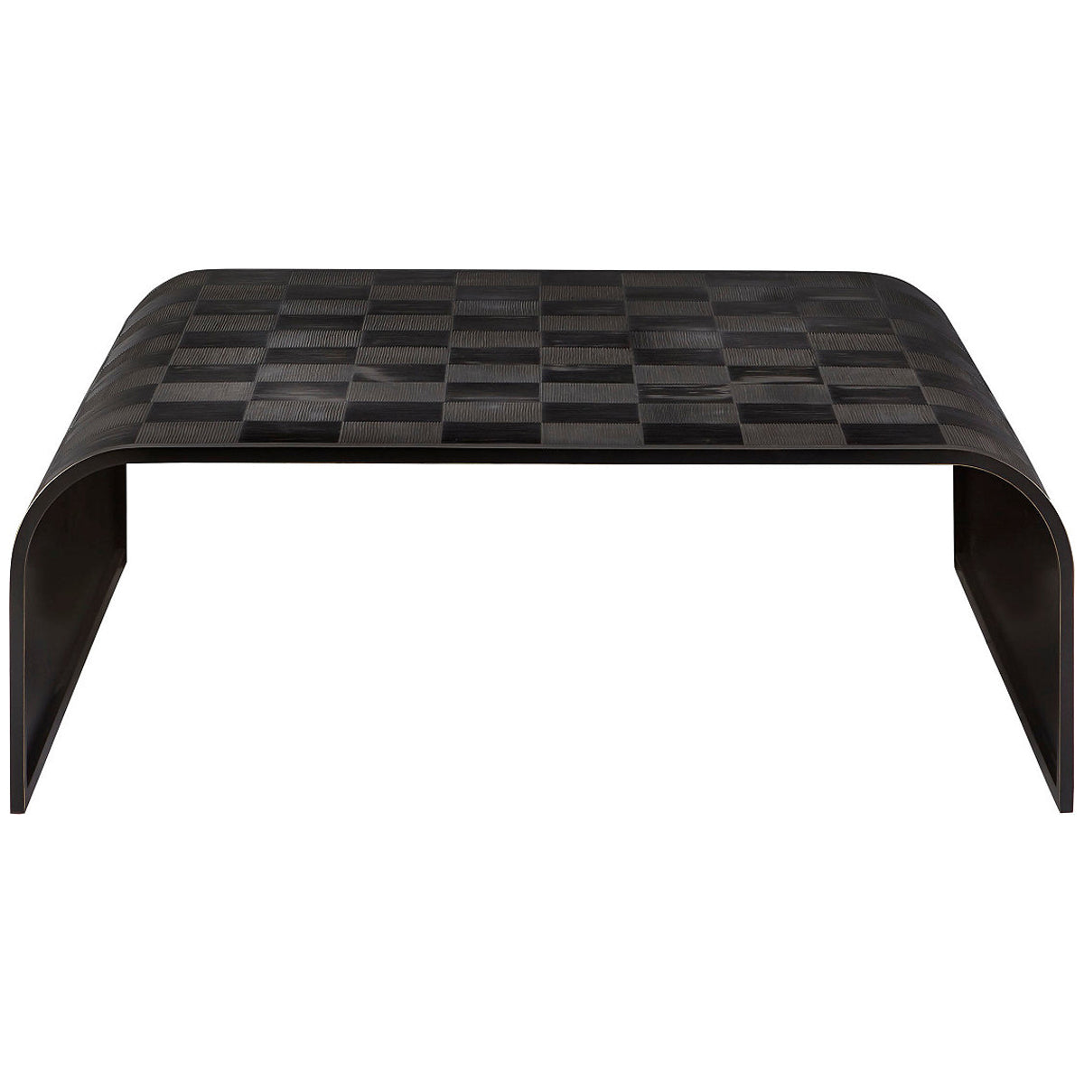 Baker Furniture Weave Square Cocktail Table MCA2153