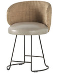 Baker Furniture Hye Dining Chair MCA2338, Blackened Steel