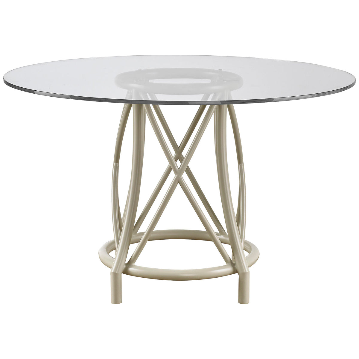 Baker Furniture Gondola Outdoor 48-Inch Round Dining Table MCO3034