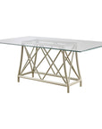 Baker Furniture Gondola Outdoor Rectangle Dining Table MCO3035