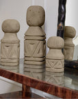 Made Goods Uku Etched Sandstone Sculpture