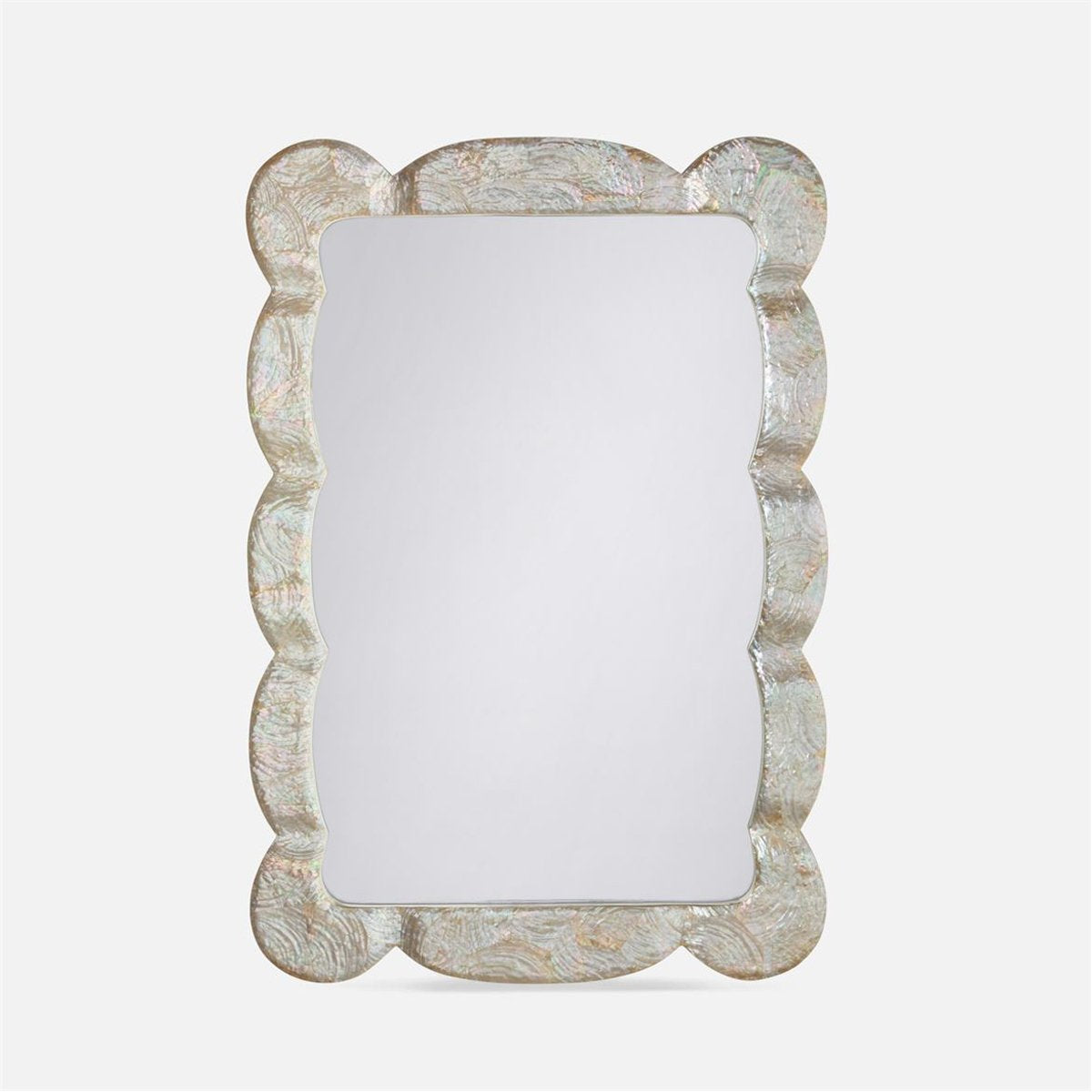 Made Goods Libby Scalloped Edge Mirror