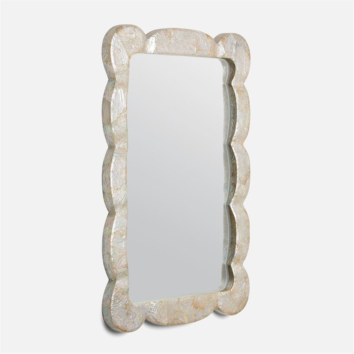 Made Goods Libby Scalloped Edge Mirror