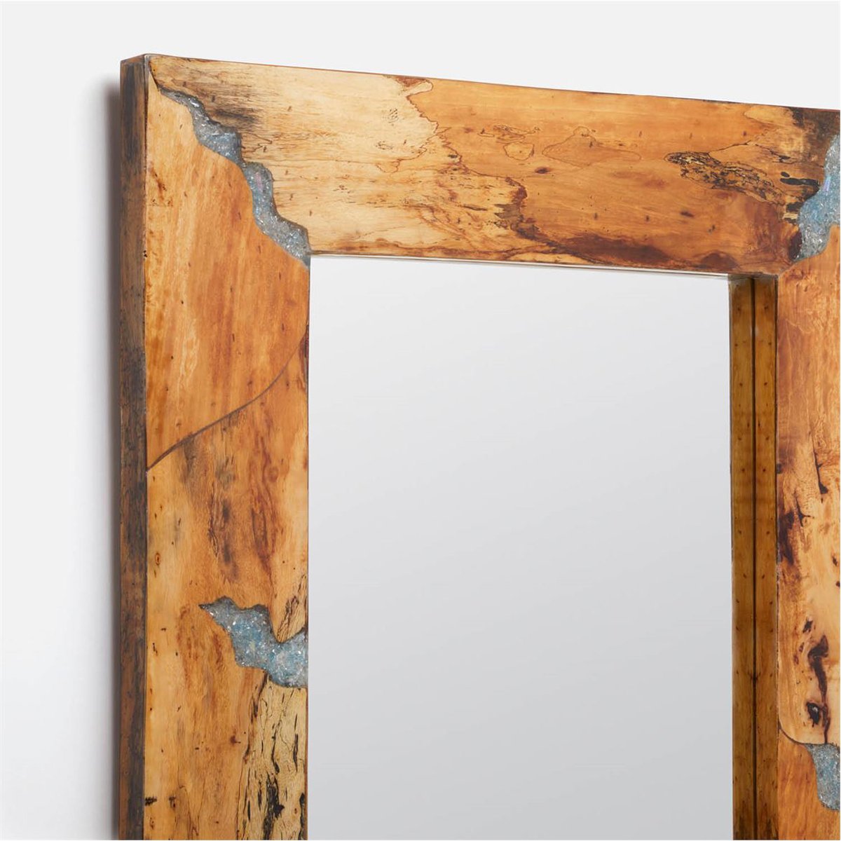 Made Goods Olander Bold Wood and Resin Mirror