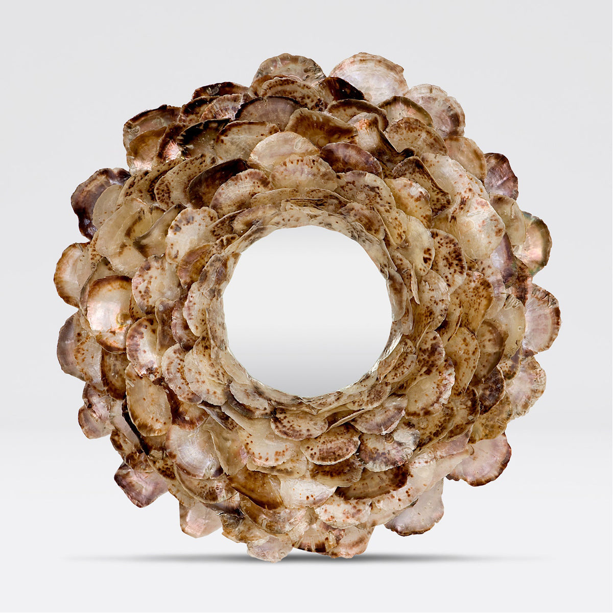 Made Goods Venus Layered Oyster Shell Mirror