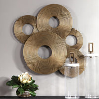 Uttermost Ahmet Gold Rings Wall Decor