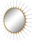 Uttermost Oracle Round Starburst Mirror