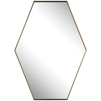 Uttermost Ankara Brass Hexagon Mirror