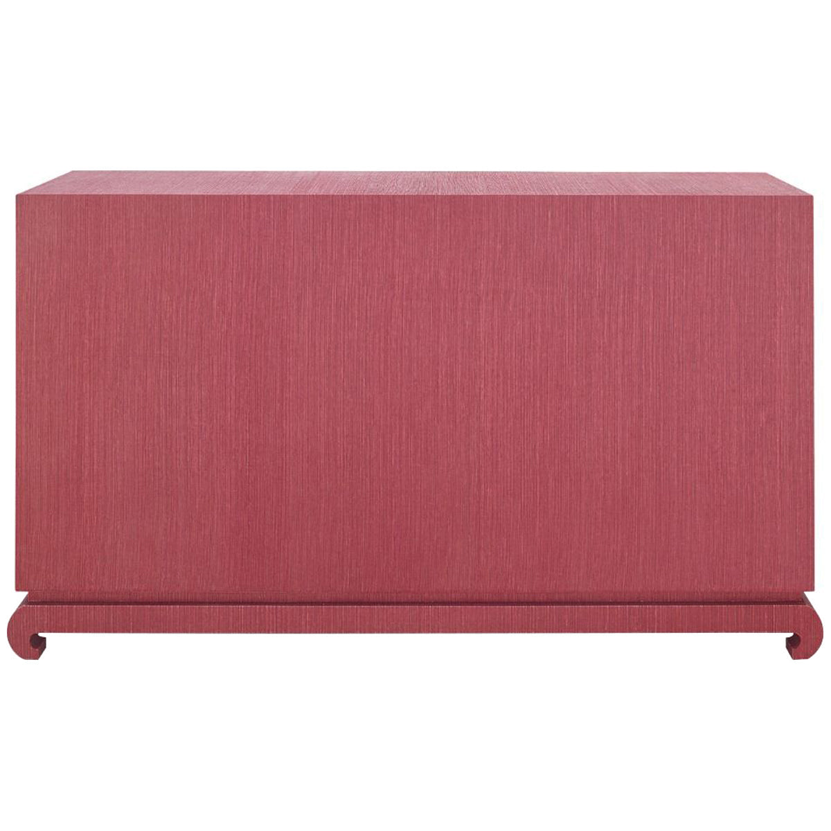 Villa &amp; House Ming Extra Large 8-Drawer Dresser, Red