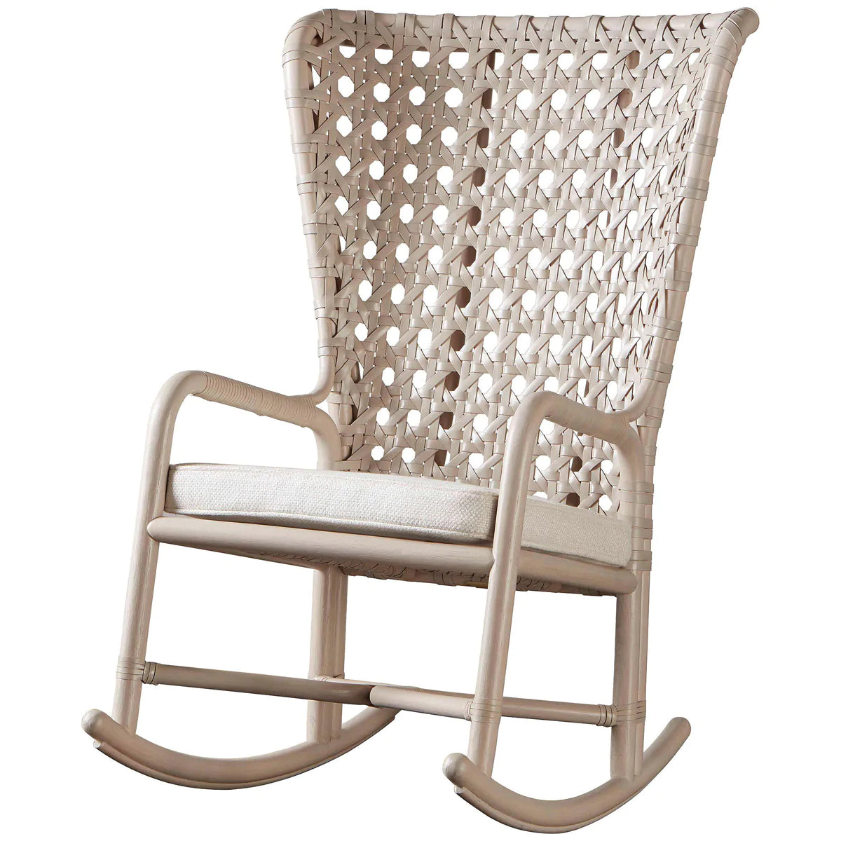 Baker Furniture Exalt Rocking Chair MCMR144, Naturale