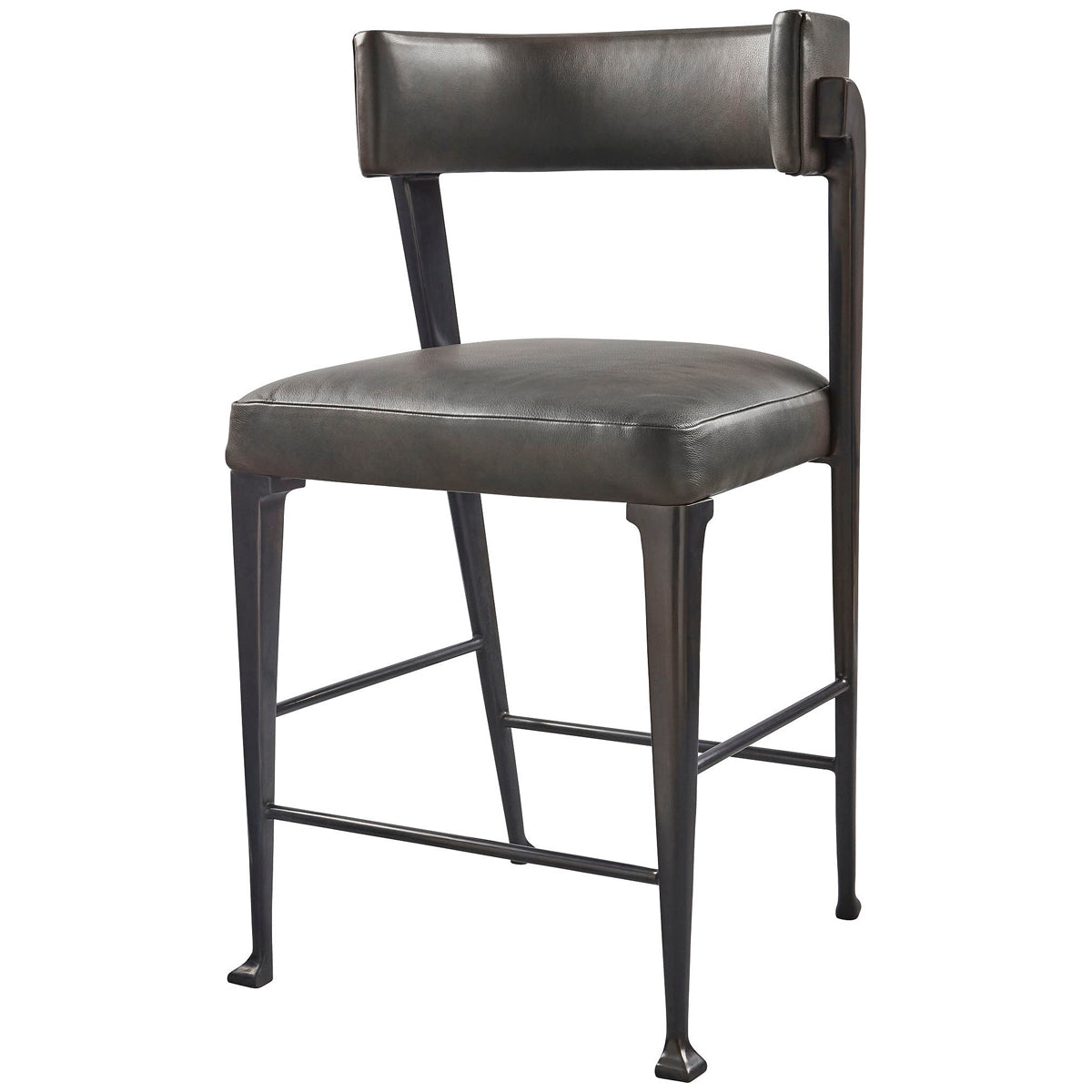 Baker Furniture Vere Counter Stool with Back MR8448