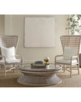Baker Furniture Exalt Host Chair MCM144, Naturale