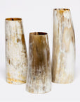 Made Goods Aiden Horn Vase, 3-Piece Set