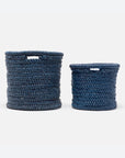 Made Goods Dover Round Woven Basket, 2-Piece Set
