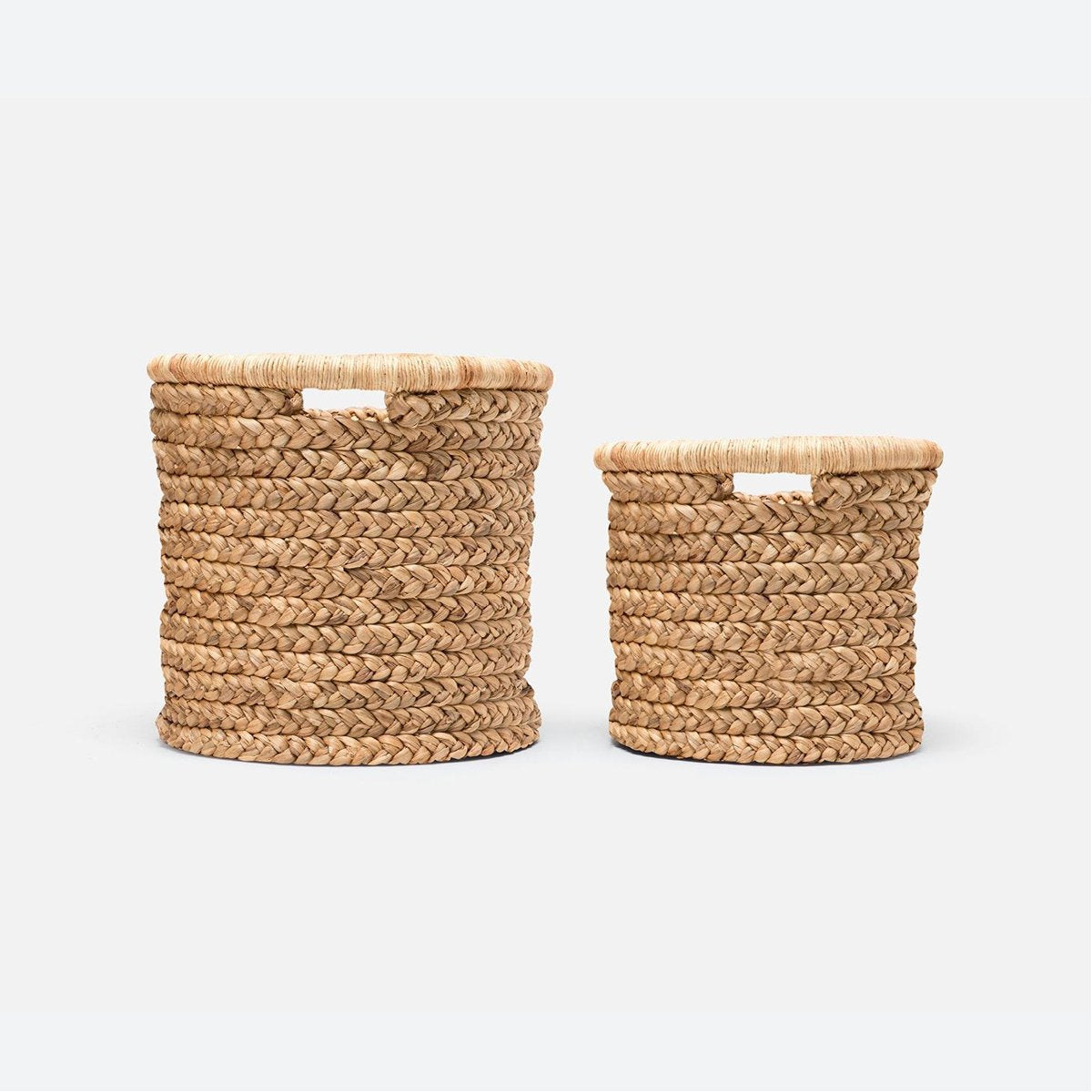 Made Goods Dover Round Woven Basket, 2-Piece Set