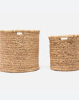 Made Goods Dover XL Round Woven Basket, 2-Piece Set