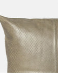 Made Goods Kody Pillows in Perforated Leather, Set of 2