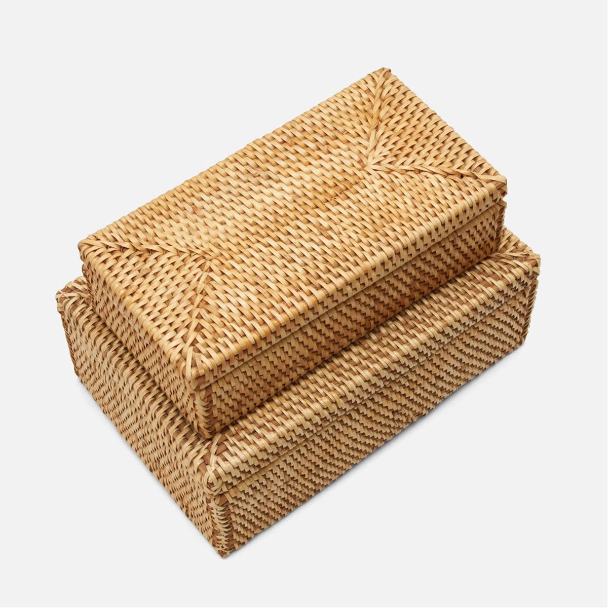 Made Goods Kymoni Rattan Box, 2-Piece Set