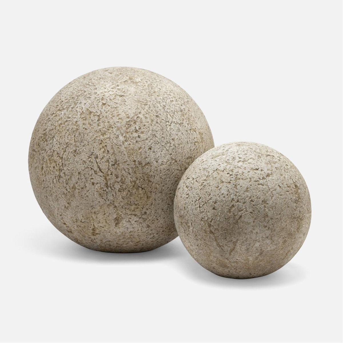 Made Goods Molly Oversized Ball Outdoor Object, 2-Piece Set