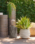 Made Goods Perris Abstract Outdoor Planter