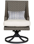Vanguard Furniture Bridgehampton Outdoor Swivel Rocker Dining Chair