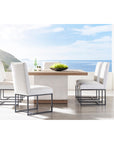 Vanguard Furniture Tiburon Outdoor Square Dining Table