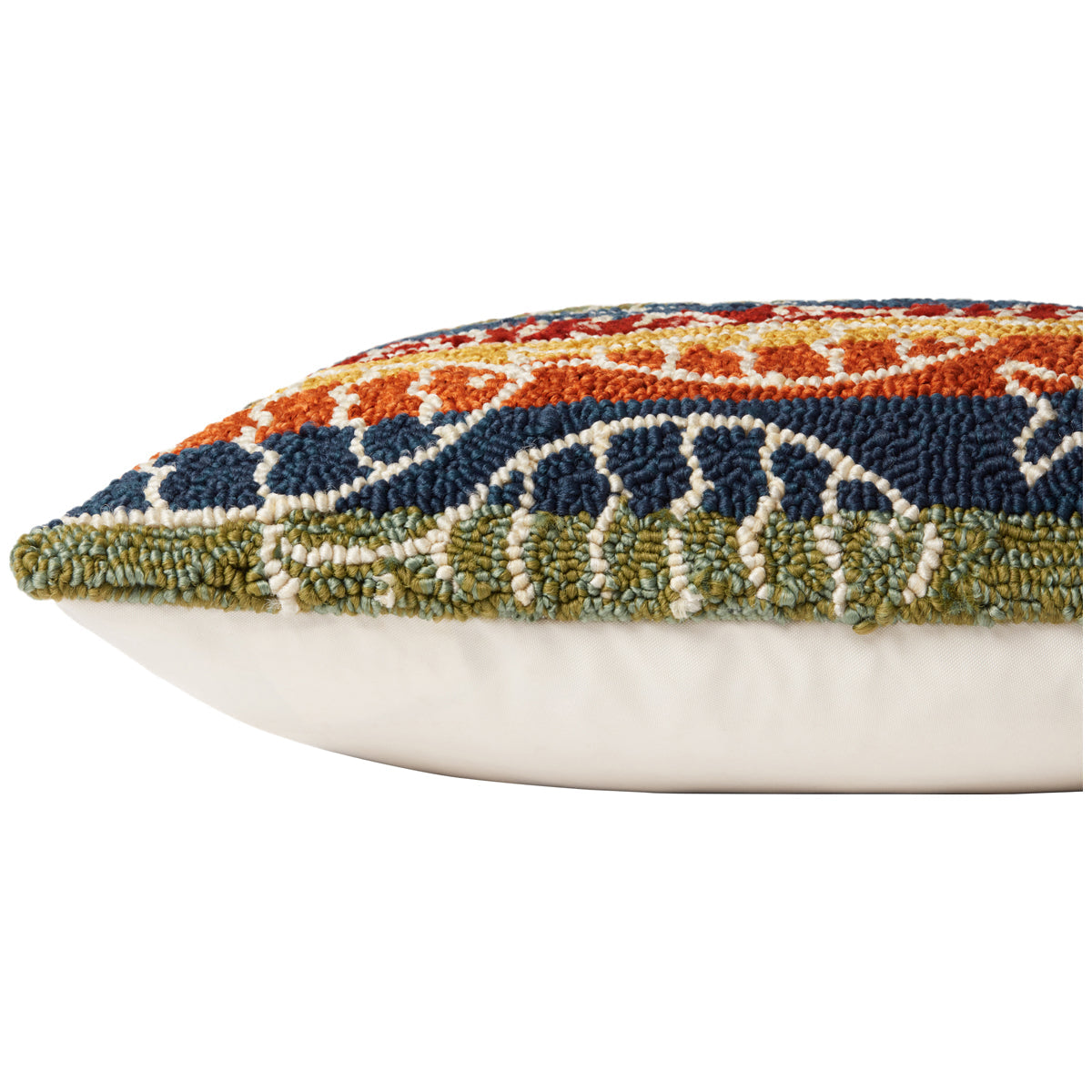 Loloi P0908 22&quot; x 22&quot; Hooked Pillow, Set of 2