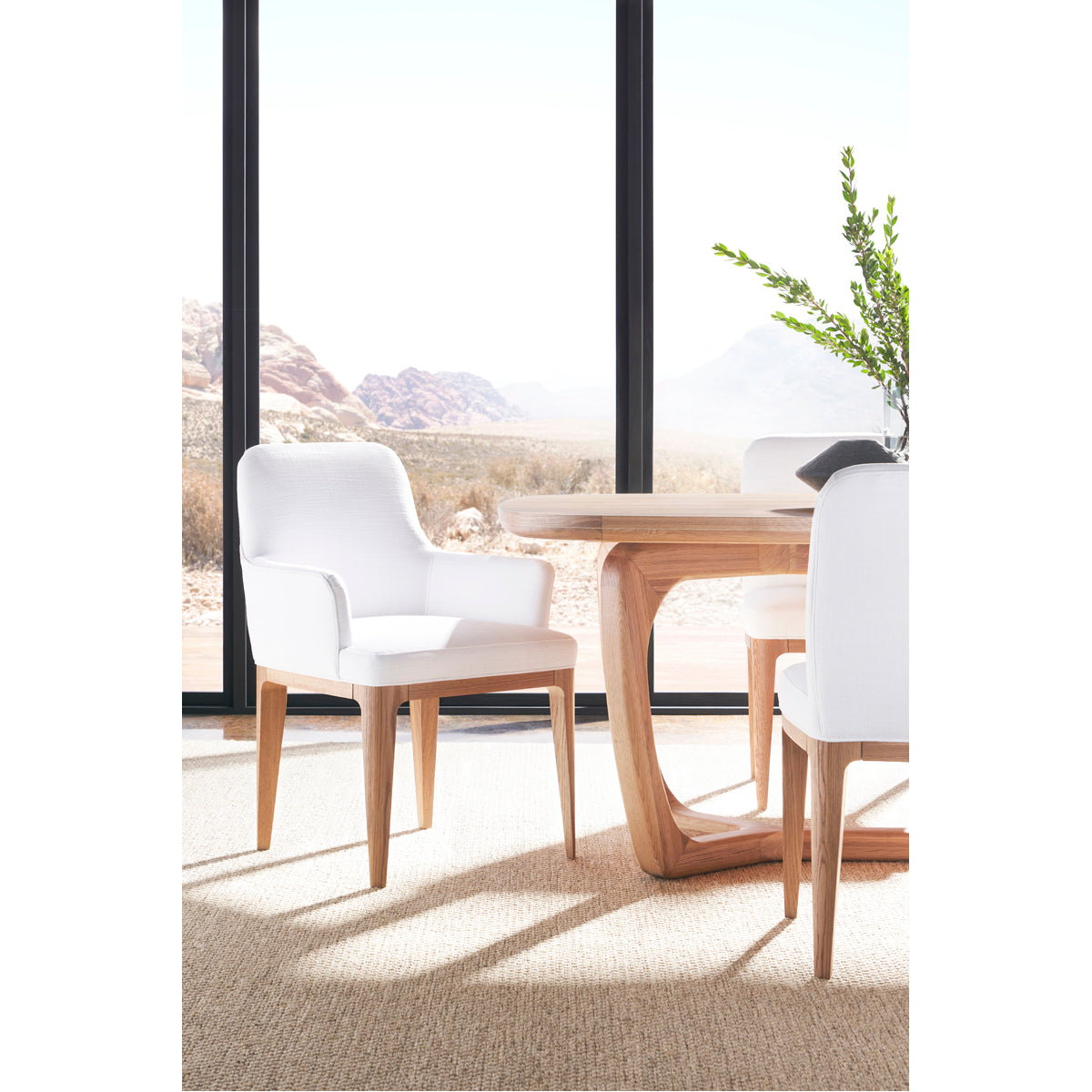 Vanguard Furniture Form Trestle Dining Table