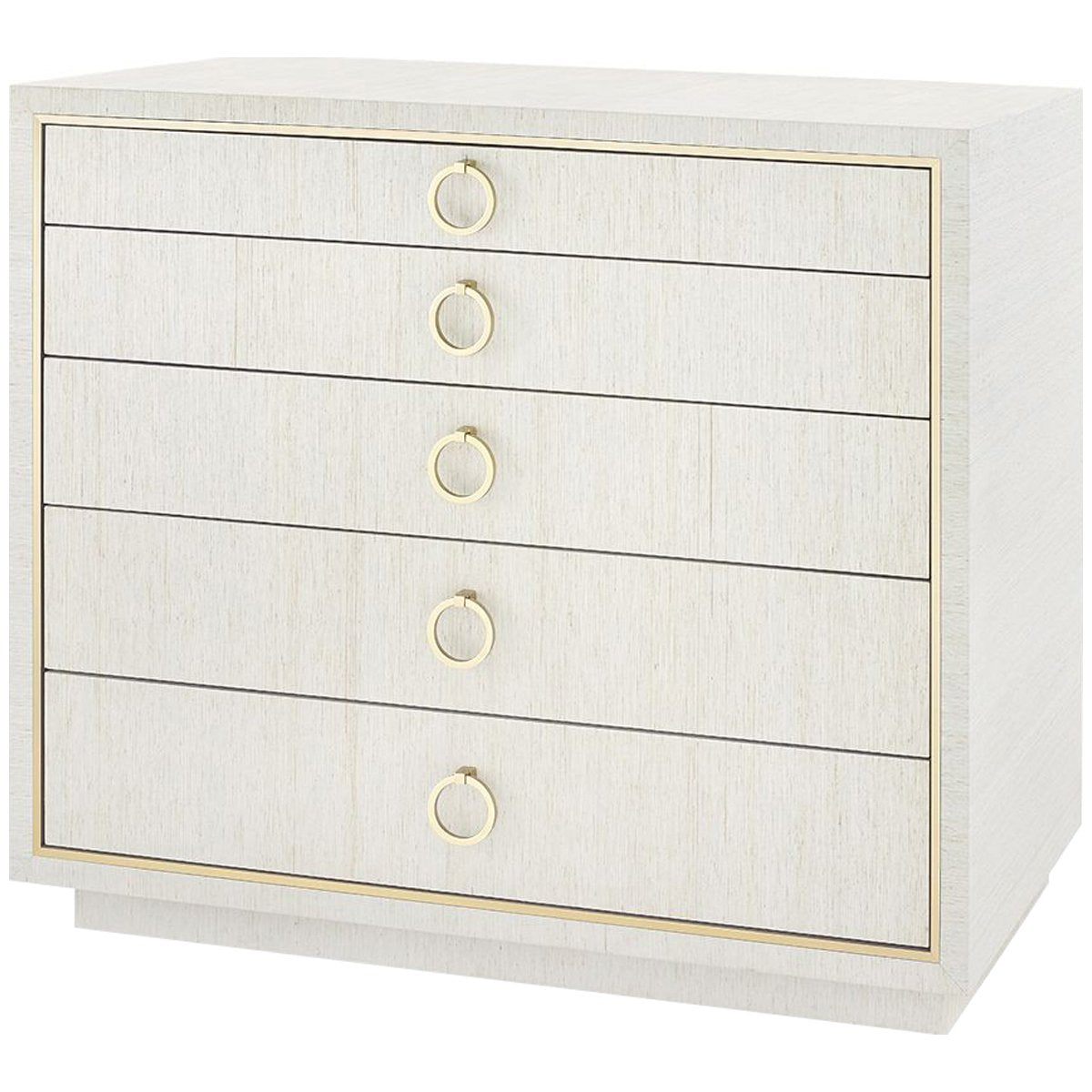 Villa &amp; House Parker Large 5-Drawer Chest with Owen Pull