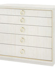 Villa & House Parker Large 5-Drawer Chest with Owen Pull