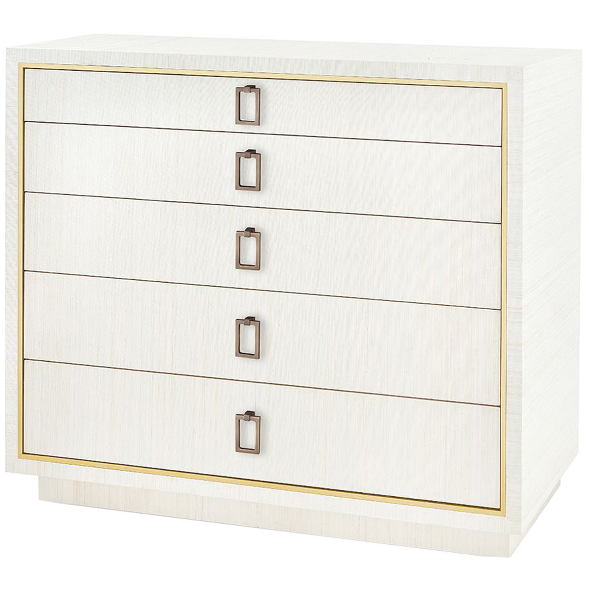 Villa &amp; House Parker Large 5-Drawer Chest with Raquel Pull