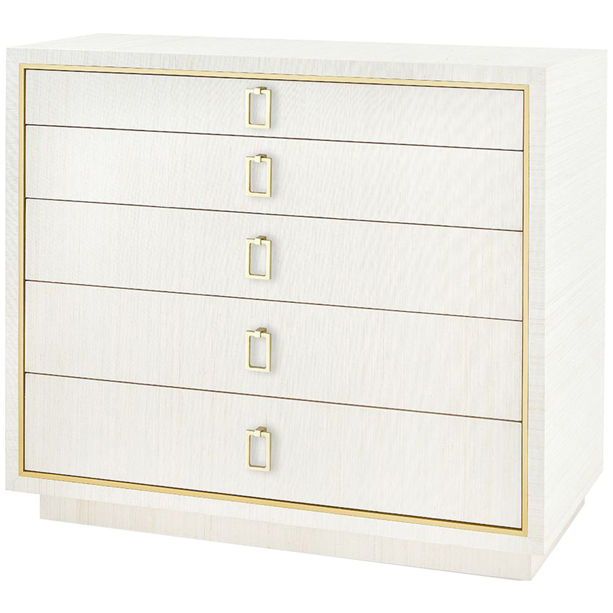 Villa &amp; House Parker Large 5-Drawer Chest with Raquel Pull
