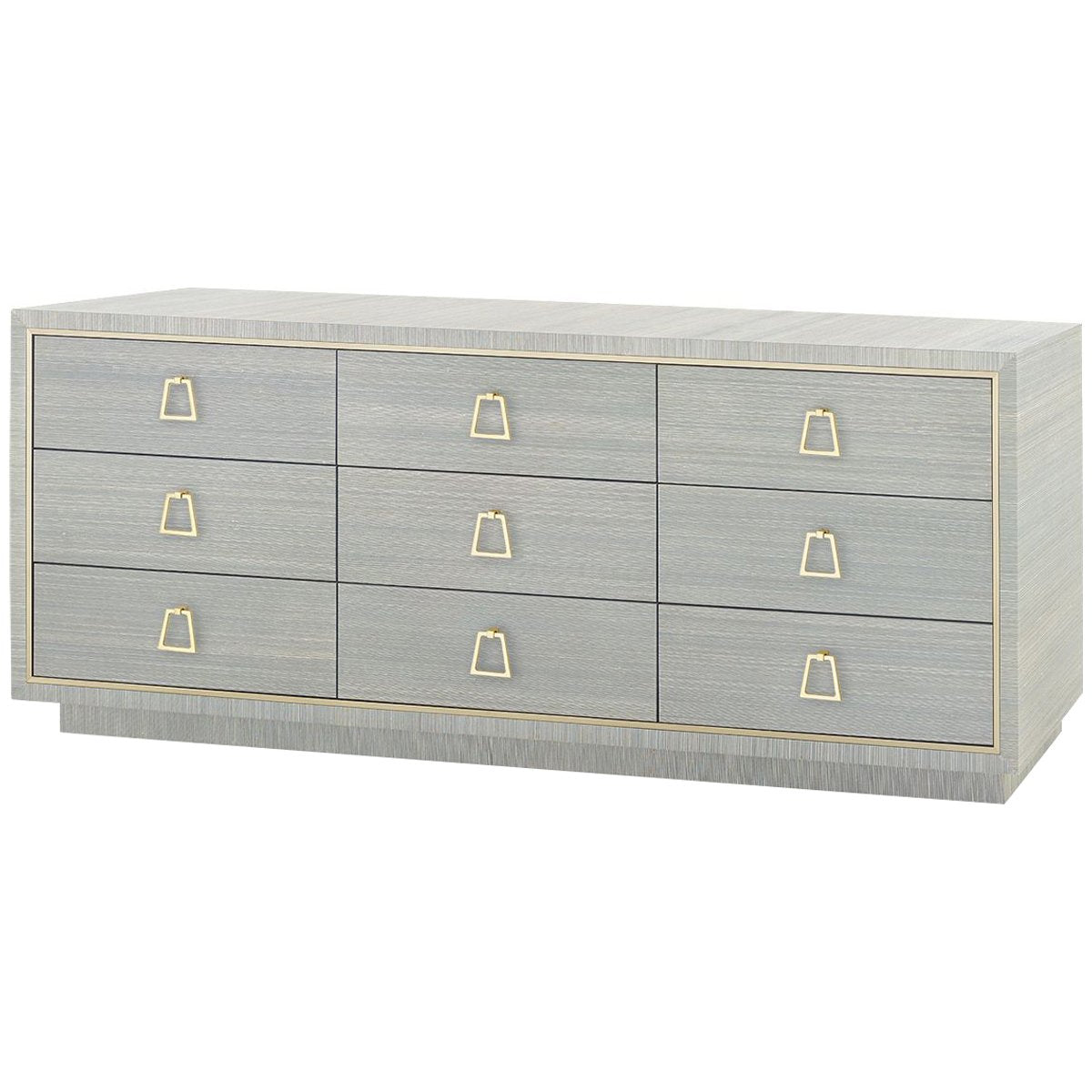 Villa &amp; House Parker Extra Large 9-Drawer Dresser with Kelley Pull