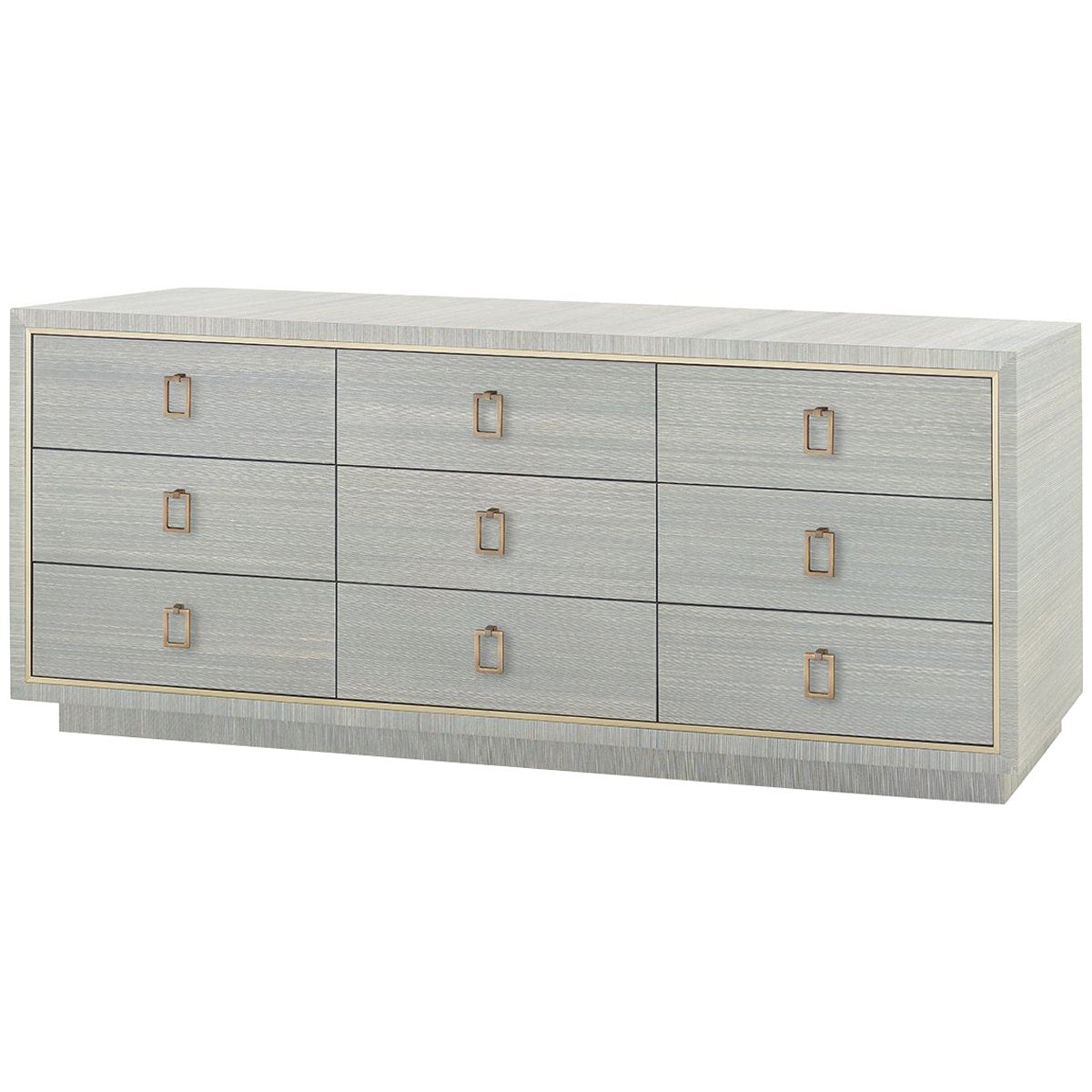 Villa &amp; House Parker Extra Large 9-Drawer Dresser with Raquel Pull
