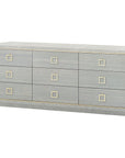 Villa & House Parker Extra Large 9-Drawer Dresser with Santino Pull