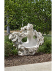 Phillips Collection Colossal Cast Stone Sculpture with Seat