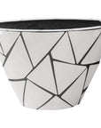 Phillips Collection Triangle Crazy Cut Planter, Small