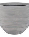 Phillips Collection June Round Planter, Raw Gray